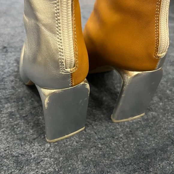 Jonathan Simkhai Tan and Chrome Ryder Heeled Boots - Picture 7 of 10